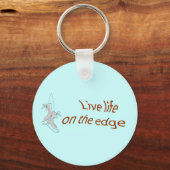 ijsprand schaats sleutelhanger (Voorkant)