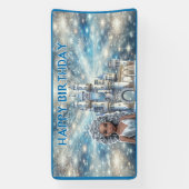 Ijsprinses Spandoek (Verticaal)