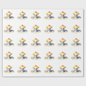 ijsretro dessert food cadeaupapier (Vlak)