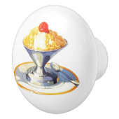  ijsretro dessert food keramische knop (Rechts)