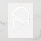 ijsretro dripz folie uitnodiging (Voorkant)