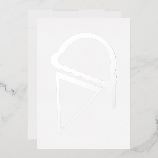 ijsretro dripz folie uitnodiging (Envelop)