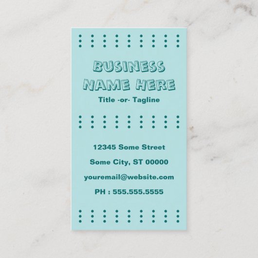 ijsretro dripz visitekaartje (Achterkant)