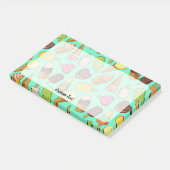 Ijsroom Achtergrond Post-it® Notes (Schuin)
