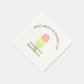 Ijsroom Bruiloftsfeestje Servet (Hoek)