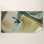 Ijsroom schep taart strandlaken (Voorkant)