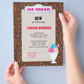 IJsroomindustrie Flyer (Hand)