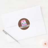 IJsroomindustrie Ronde Sticker (Envelop)