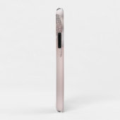 Ijsroze Zilveren Lippen Diamant Glitter Glans Drip Case-Mate iPhone Case (Achterkant/rechts)