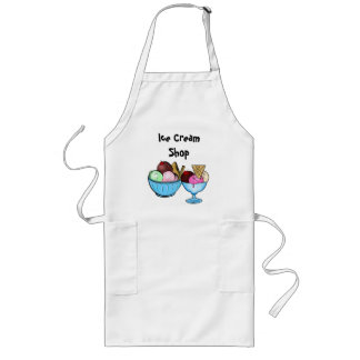 IJssalon Apron Lang Schort