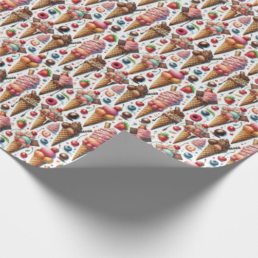 ijssalon cadeaupapier (Hoek)