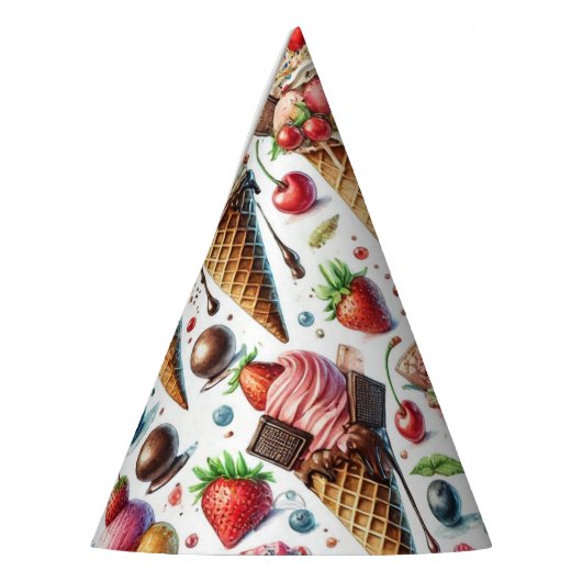 ijssalon feesthoedjes (Links)