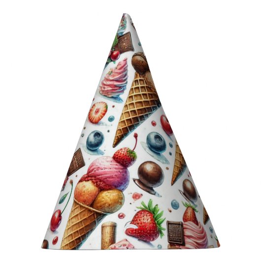 ijssalon feesthoedjes (Rechts)