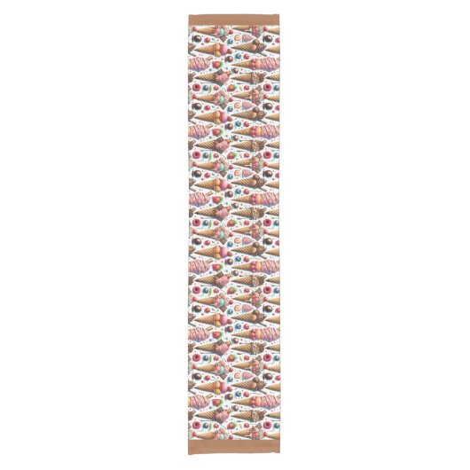 ijssalon korte tafelloper (Voorkant)