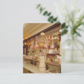 IJssalon met Tiffany Lamp Briefkaart (Staand voorkant)