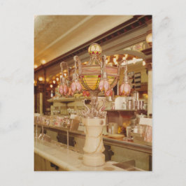 IJssalon met Tiffany Lamp Briefkaart