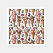 ijssalon servet (Voorkant)