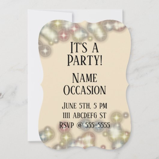 ijssalon teken uitnodiging (Achterkant)