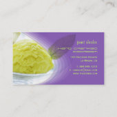 IJssalon Visitekaartje (Achterkant)