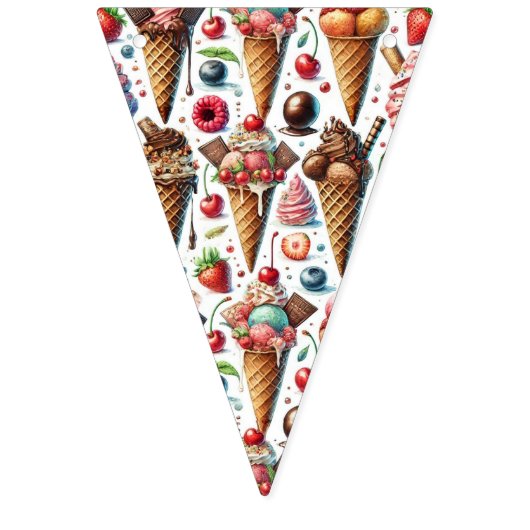 ijssalon vlaggetjes (Derde vlag)