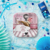 IJssalon Ze is opgepakt Papieren Bordje (Feest)