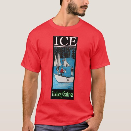IJSSATIJN T-SHIRT (Voorkant)