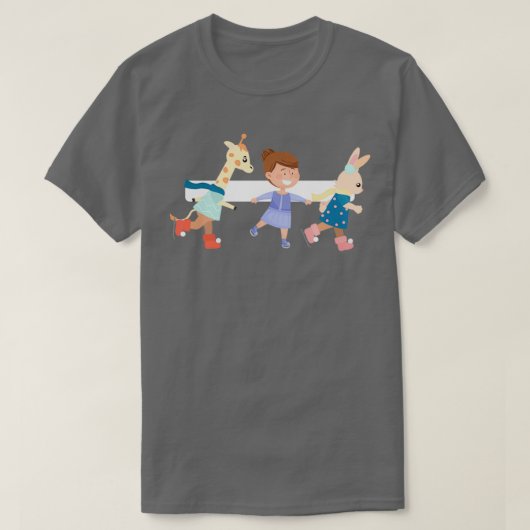 ijsschaatsen 79 t-shirt (Design voorkant)