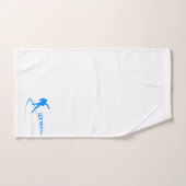 ijsschaatsen bad handdoek (Handdoek)