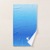 ijsschaatsen bad handdoek (Handdoek)