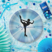 IJsschaatsen/Cijferpapier Bord (Feest)