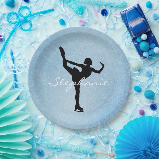 IJsschaatsen/Cijferpapier Bord (Feest)