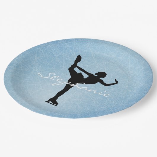 IJsschaatsen/Cijferpapier Bord (Gekanteld)