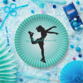 IJsschaatsen/Cijferpapier Bord (Feest)