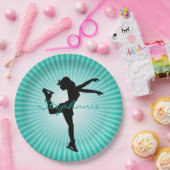 IJsschaatsen/Cijferpapier Bord (Feest)