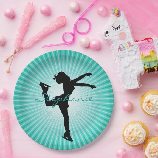 IJsschaatsen/Cijferpapier Bord (Feest)