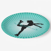 IJsschaatsen/Cijferpapier Bord (Gekanteld)