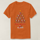 IJsschaatsen die overeenkomen met de sinterklaas T-shirt (Design voorkant)