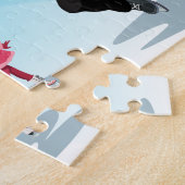 ijsschaatsen door moonlight Puzzle, 16 x 20 inch,  Legpuzzel (Zijkant)