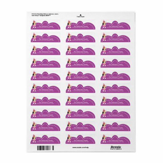 ijsschaatsen etiket (Full Sheet)