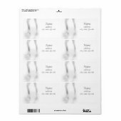 ijsschaatsen etiket (Full Sheet)