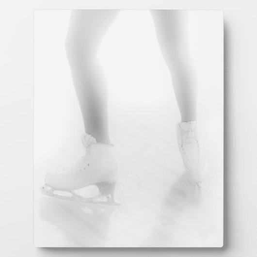 ijsschaatsen fotoplaat (Voorkant)