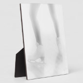 ijsschaatsen fotoplaat (Zijkant)