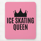 ijsschaatsen - ijsschaatsen muismat (Voorkant)