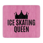 ijsschaatsen - ijsschaatsen snijplank (Voorkant)