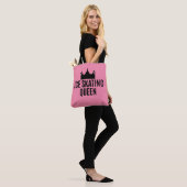 ijsschaatsen - ijsschaatsen tote bag (Op model)