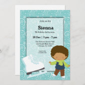 ijsschaatsen kaart (Voorkant / Achterkant)