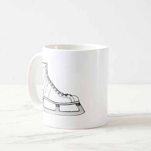 IJsschaatsen Koffiemok (Voorkant links)