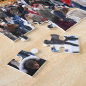 IJsschaatsen met Kerstmis, Museum voor Natuurhisto Legpuzzel (Zijkant)