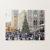 IJsschaatsen met Kerstmis, Museum voor Natuurhisto Legpuzzel (Horizontaal)