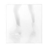 ijsschaatsen notitieblok (Voorkant)